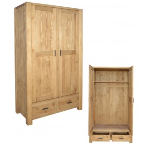 Armoire Bois Massif Portes Coulissantes