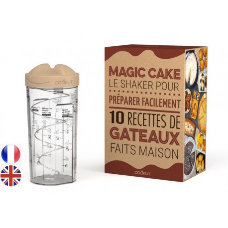 Shaker pour 10 recettes de gâteaux maison - Cookut